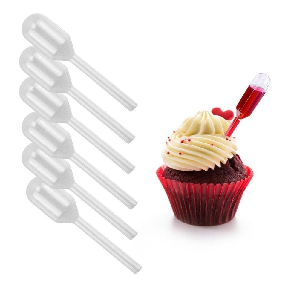 Kit Ampolas Saborizante Cilindro 0,5ml Para Brigadeiros