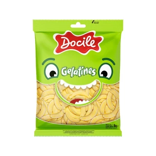 Bala de Gelatina Banana Docile 1kg