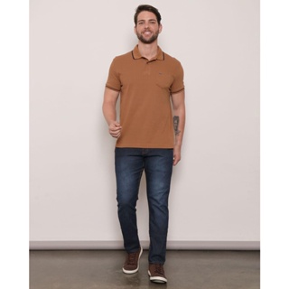 Calça Jeans Masculina Reta Azul