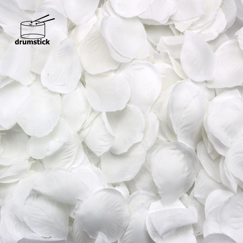 5000 Pétalas De Rosas Com Decoração Branca Espalhada Festa De Casamento