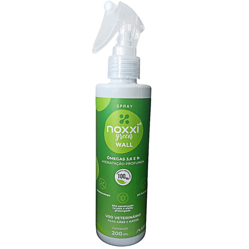 Spray Hidratante Noxxi Wall Green Para Cães E Gatos - 200mL - Avert ...