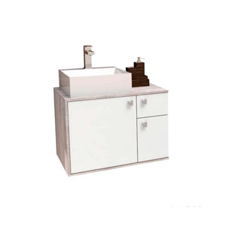 Gabinete de banheiro sem cuba Caete Calcare 43,2x60cm branco Cozimax
