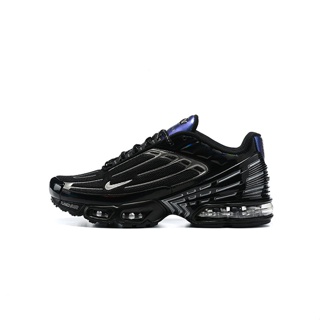 NK Air Max Plus 3 TN virar sapatos antiderrapantes para homens, confortável e respirável ao ar livre
