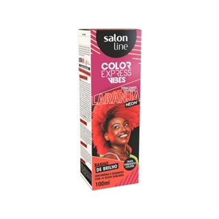 Tintura Tonalizante Salon Line Kit Color Express Vibes Laranja Neon