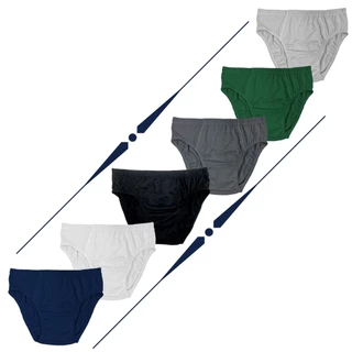 Kit 12 Cuecas Slip Plus Size Masculina Adulto 100% Algodão Tradicional
