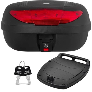 Bauleto Moto Traseiro 45 Litros Smart Box 2 com Lente Vermelha BP-09 - Pro Tork em Oferta na Shopee