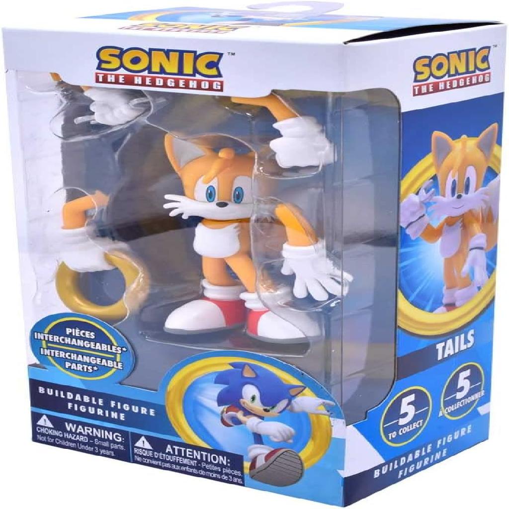 Boneco Sonic The Hedgehog Action Figure Montável 10cm - 4G SHOP