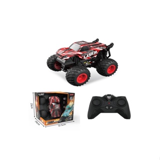 Carrinho Com Controle Remoto E Led 7 Spin Monster