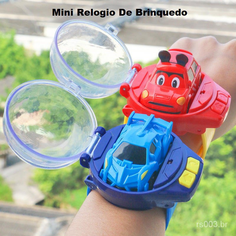 Mini relógio RC Car Toy – carro controle remoto corrida brinquedo com  carregamento USB  Mini brinquedos desenho animado, corrida, brinquedo  infantil, melhores presentes para meninos e meninas Fangbei :  : Moda