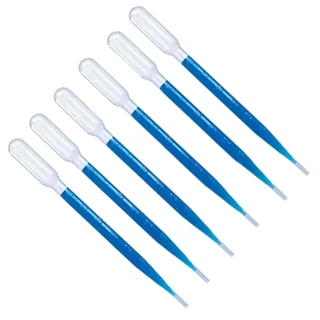 100 Pipetas De Pasteur 3ml Graduada Descartável