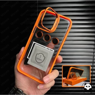 Monee Com Proteção De Câmera Lente Case Capa Capinha De Celular Para iPhone 16 11 12 13 14 15 Pro Max 14 15 Plus