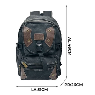 Mochila de Lona Confort Resistente - LukaSports