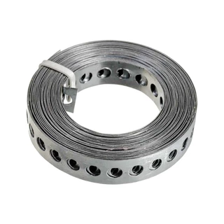 Fita de Aço Perfurada 19mm Rolo 10m Algom em Oferta na Shopee