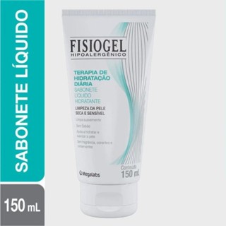 Sabonete Líquido Hidratante Facial Fisiogel Pele Seca e Sensível com 150ml