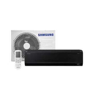 Ar Condicionado Samsung WindFree Black Edition 18000 BTUS Inverter Quente e Frio 220V AR18CSECABTNAZ em Oferta na Shopee