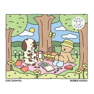 Dias quentes (Spring Summer) – Livro de colorir oficial Bobbie Goods em Oferta na Shopee