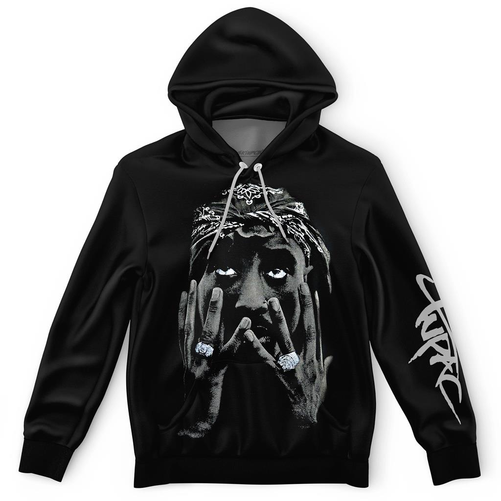 Moletom Canguru 2 Pac Tupac Shakur 3 | Shopee Brasil
