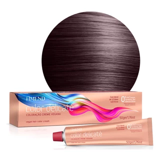 Coloração Vegana 55.46 Vermelho Amora Color Delicate Amend