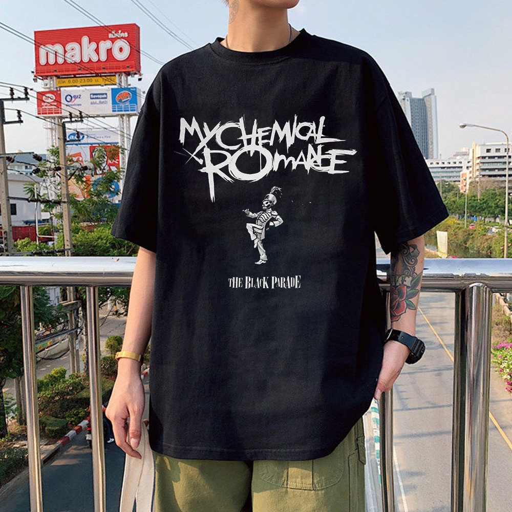 My Chemical Romance Een pet The Black Parade Logo Black