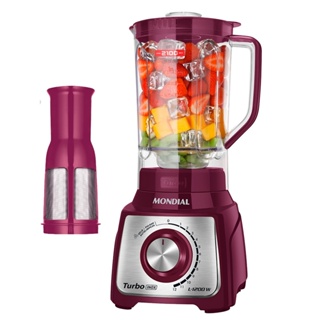 Liquidificador 12 velocidades 1200 watts Turbo Inox - L-1200 MI - Mondial