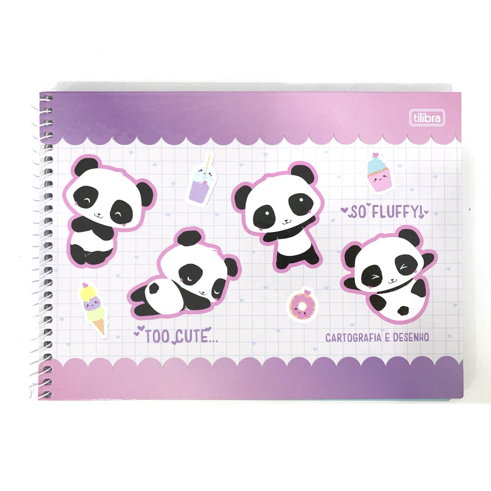 Desenho do panda em promoção