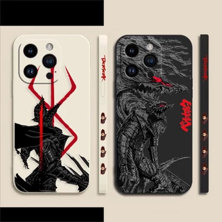 Anime Guts Berserk Dragon Side Impresso Estojo De Silicone Líquido Para iPhone APPLE 15 13 12 14 11 SE2020 SE2022 X XS 8 7 6S 6 Pro Max Plus Mini