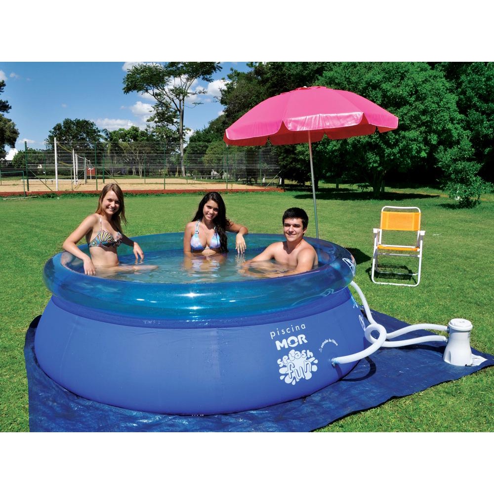 Piscina Inflável 2400 Litros Splash Fun - Mor