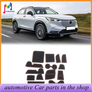 15Pcs Almofada De Ranhura De Porta Para Honda HRV HR-V Vezel 2021 2022 Acessórios Insertos-Copos Antiderrapantes Interiores
