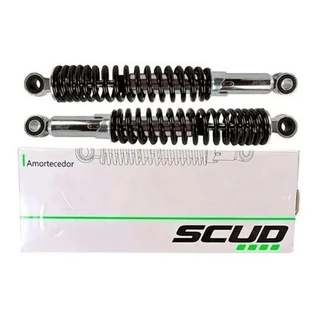 Amortecedor Par Cromado Original Scud Fan 150 2010/2011/2012
