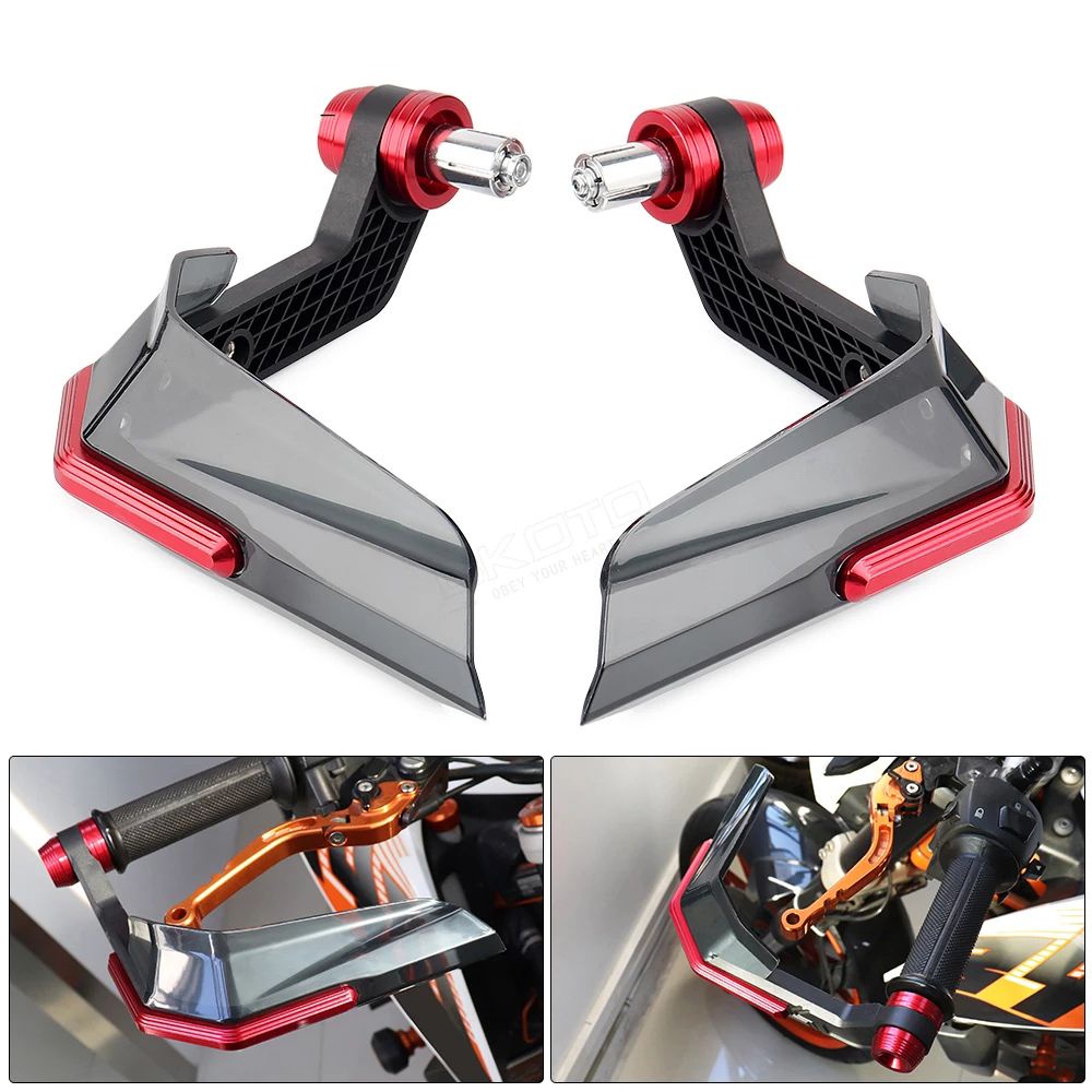 Motocicleta Locomotiva Modificada Pára-brisas Buzina Modificada Pára-brisas Veículo Elétrico Proteção do Guidão Proteção do Guidão Capa Protetora contra Vento Motocicleta Elétrica