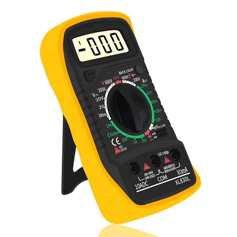 Multímetro Multiteste Digital Profissional Xl830 Led | Shopee Brasil