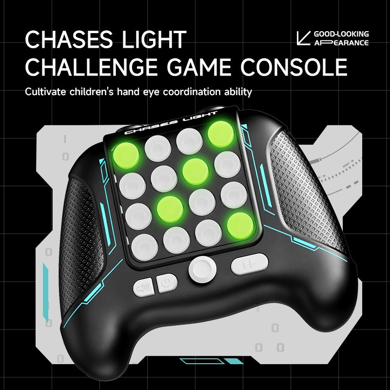 Jogo Eletrônico Pop Light Up Brinquedos Para Crianças Adultos Fidget Alívio De Estresse Perseguir Console Presentes De Natal