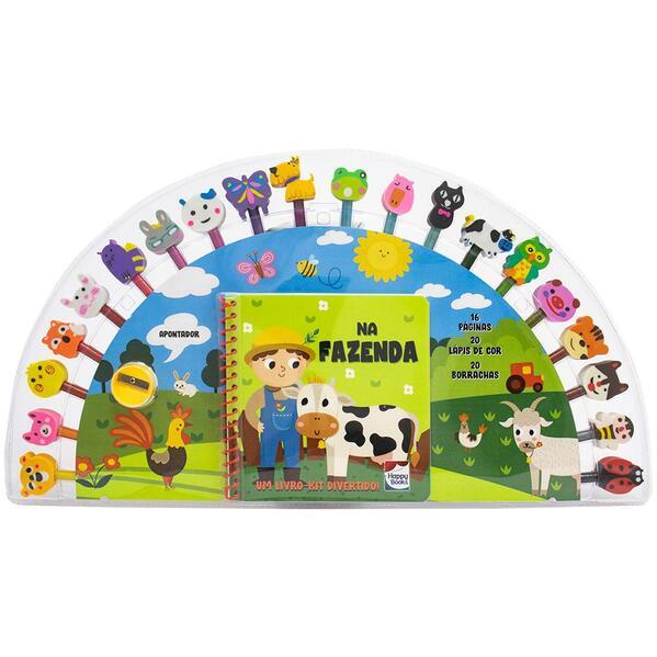 Livro - Livro-Kit Divertido! Na Fazenda, Um