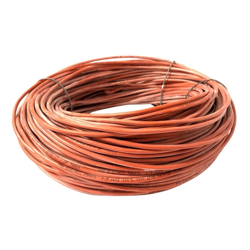 CABO SILICONE 2,5MM ALTA TEMPERATURA 300 C PANSIL 2 METROS | Shopee Brasil