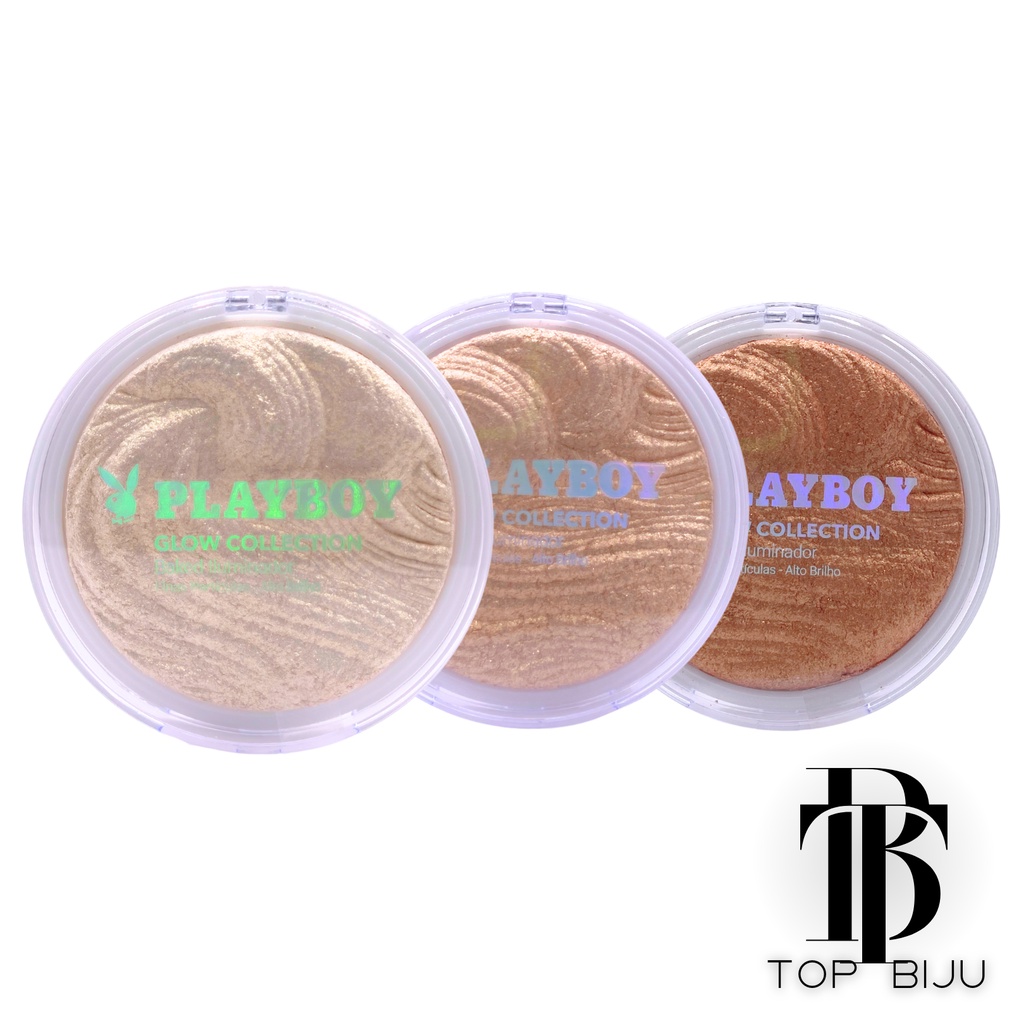 Baked Iluminador Glow Collection - Playboy | Shopee Brasil