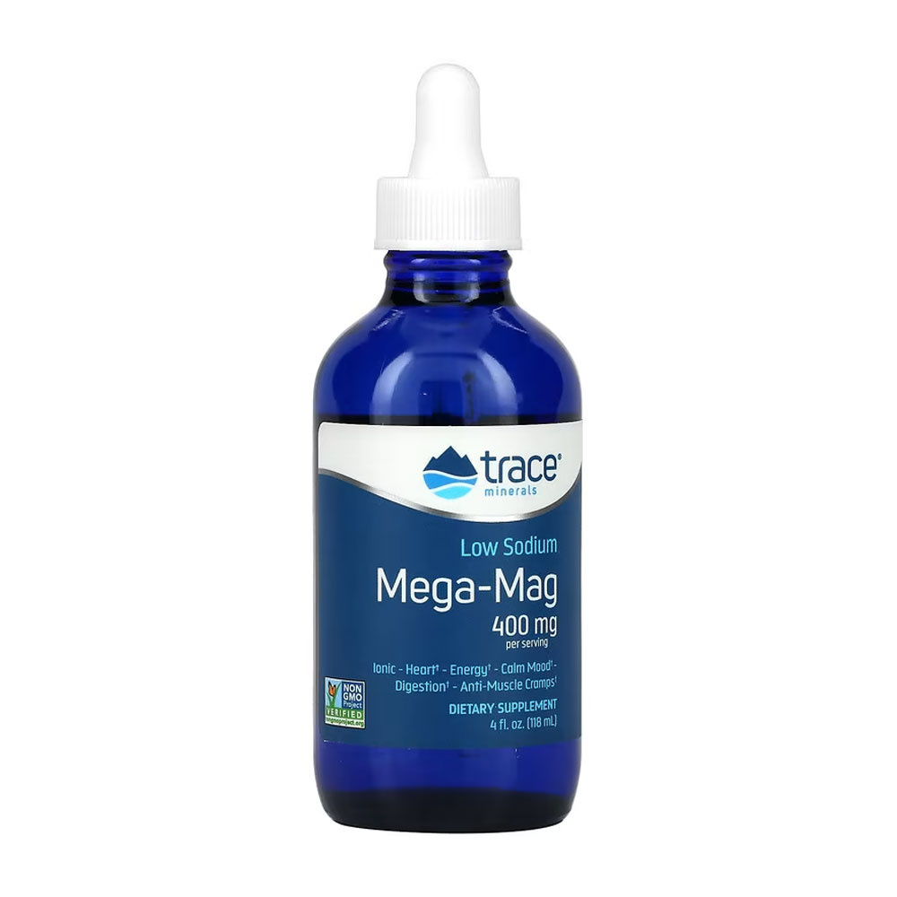 Trace Minerals MegaMag Magnésio Líquido 400mg 118ml Shopee Brasil