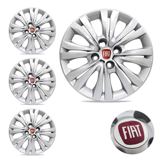 Jogo 4 Carlota Aro 14 Fiat Uno Palio Siena Doblo Fiorino em Oferta na Shopee