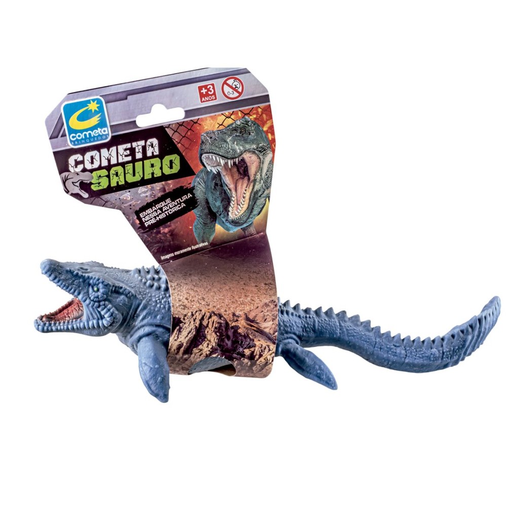 Brinquedo Dinossauro Mosassauro Super Realista 30cm Cometa | Shopee Brasil
