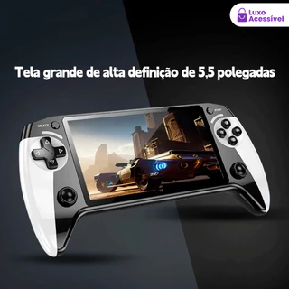 Videogame portátil com 10.000 jogos retrô do tipo P - s.Eony e uma tela de 6,5 polegadas oferecendo uma ótima experiênc
