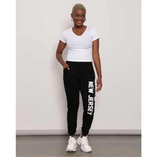 Calça Feminina Moletinho Jogger Preta