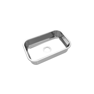 Cuba de inox retangular 17x33,5x56cm Extra 0.6 Mekal