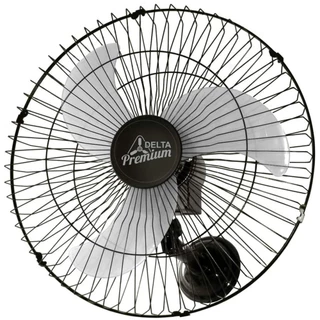 Ventilador de Parede Oscilante Bivolt 3 Pás 60cm Branco Ventidelta