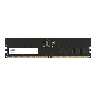 Memória Ram Netac 16gb Ddr5-4800 C40 Computador Pc Desktop