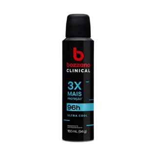 Desodorante Aerosol Antitranspirante Masculino Bozzano Clinical Ultra Cool 150ml