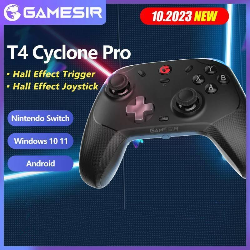 GameSir Controle de jogos sem fio T4 Pro para Windows 7 8 10  PC/iPhone/Android/Switch, Joystick de gamepad de celular Bluetooth Dual  Shock USB para jogos Apple Arcade MFi, retroiluminação de LED  semitransparente 