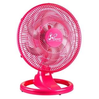 Ventilador Oscilante Colors para Mesa e Parede 50cm Rosa Bivolt - VENTI-DELTA