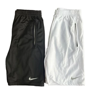 Kit 2 Shorts Bermuda Dry Fit Esportiva Treino Com Ziper no Bolso BLACK FRIDAY