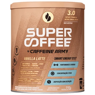 Supercoffee 3.0 Caffeine Army 220g Blend Proteína Colágeno Verisol