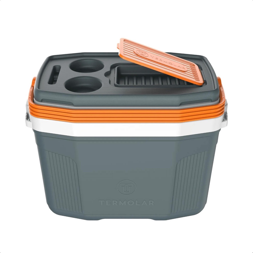Caixa Térmica SUV 32L Cinza Plus Conservação Térmica 12h sem gelo / 24h com gelo - Termolar 3502CIP 56283