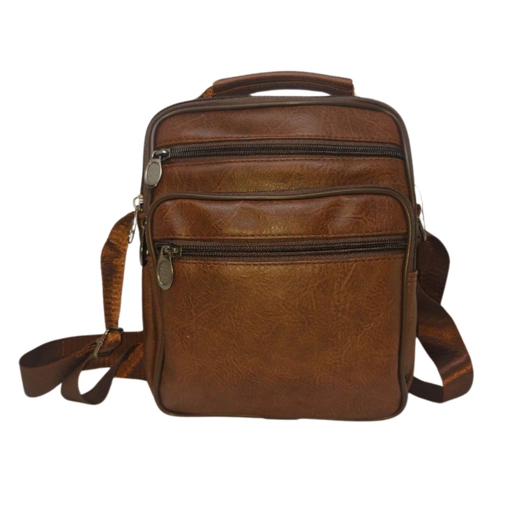 Bolsa Transversal Tiracolo Masculina Pochete de Ombro 19cm